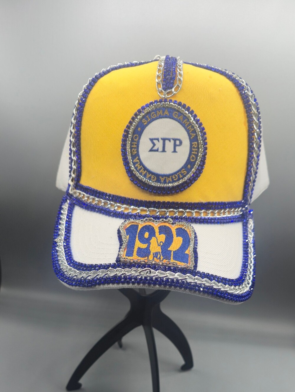 Sigma Gamma Rho 1922 Women’s Cap in Gold & Blue